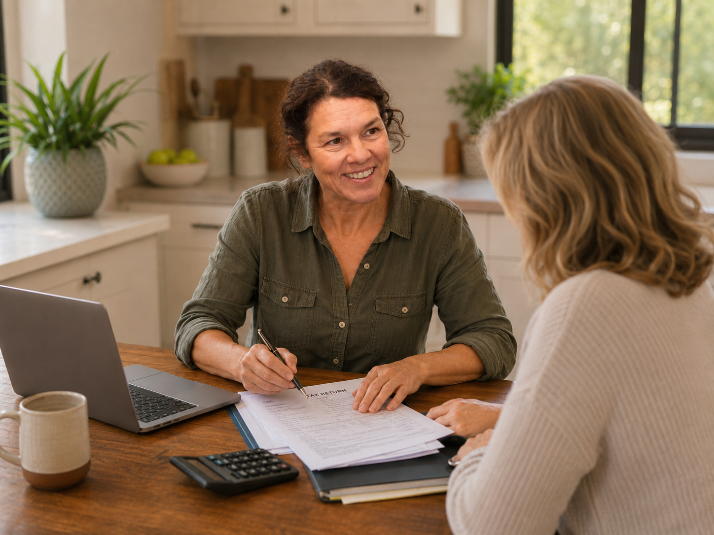 Warm office consultation at Versatile Accounting
